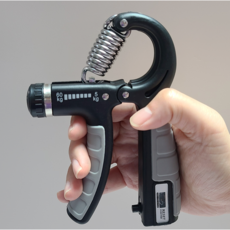 어센드기어 프리미엄 논슬립 파워 악력기, 그레이(카운트)