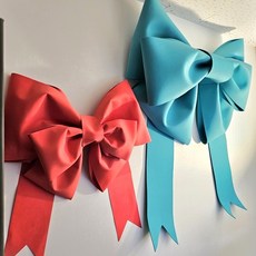 DIY 대형 왕리본 웨딩카 파티 선물, 1개, 상세페이지 참조