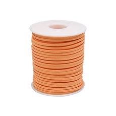 디어플레이스 샤무드끈 세무끈 스웨이드끈 45m 3mm, 1개, 13 탠저린