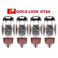 골드 라이온 KT66 진공관 교체 EL34 6L6 5881 6P3P 전자관 키트 오디오 밸브 DIY 매칭 쿼드, [03] 4PCS KT66