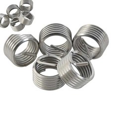 코일인서트 5x0.8x3D 100ea 나사보강용 금속코일 내장형인서트 5X0.8mm ats04914Um, 단일