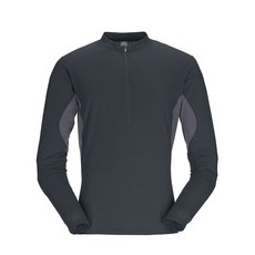 伊凱文戶外 Rab Sonic Ultra Zip 長袖拉鍊透氣排汗衣 男款 鯨魚灰 #QBL20