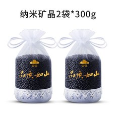 山山活性炭新車必備車內除甲醛除味汽車竹炭包 車用除臭擺件 ins日韓風, 1個, 山山納米礦晶300g*2袋