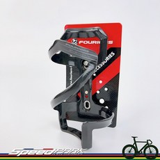 【速度公園】FOURIERS 水壺架 碳纖維複合材質 側抽 直抽兩用 32g 高強度材質 WBC-DX005, 1個