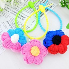 지원센터 호국보훈 양말목공예 태극 무궁화 꽃키링 만들기 미술교육 미술시간 창체 동아리, 태극 꽃 B, 1개