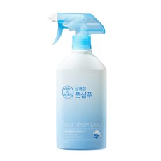 온더바디 패밀리 상쾌한 버블 풋샴푸 코튼향, 390ml, 3개, 1개입