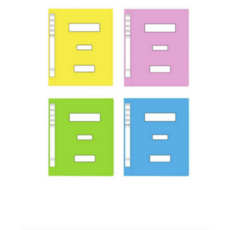 희망사무포인트 대용량 PP 정부화일 A4, 분홍 (10EA), 12세트