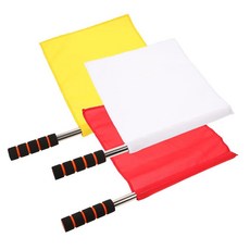 B ORTBLE 3pcs 승마 훈련용 스포츠 깃발 공식 경고 신호 스테인리스 스틸