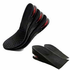 키높이 에어 쿠션 인솔 깔창 높이 조정 신발 패드 발바닥 지지 기능 발 편안 슬리퍼