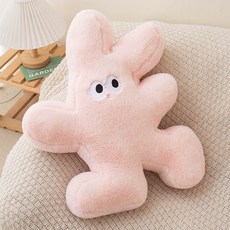 빅무드 허그미버니 토끼 인형 쿠션 바디필로우 소파 침실 인테리어 등쿠션, 02핑크