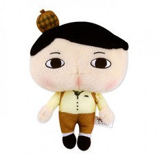 엉덩이탐정 인형 가방고리 15cm