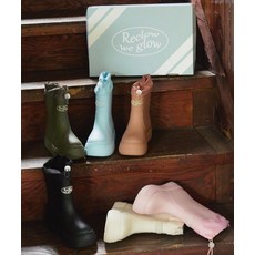 RECLOW 리끌로우 RC RE-RAIN SHIRRING 레인부츠 7 COLOR