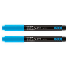 [모나미]-에딩슈퍼 형광펜 600, (Blue:New), 24개