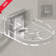 맘띵 무타공 홈캠 CCTV 거치대 투명, 1개