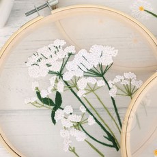 미주니상점 프랑스자수 용품세트(들꽃) 자수패키지