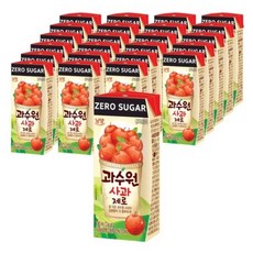 남양과수원 제로 사과, 190ml, 72개