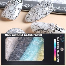 메쉬 페이퍼 네일스티커 B타입, 1개