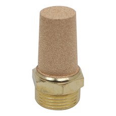 황동나사 브론즈소결 공압배기소음기 에어머플러 BSL, 1개, 01)BSL-1 (1/8인치)