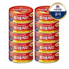 사조대림 [T][사조대림] 토마토커리 참치 100g x10개, 10개