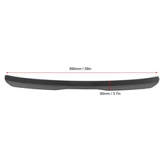 리어 루프 스포일러 윙 2 구획 차량 범용 VW 좌석 LEON Maxton MK1 2000-2021, 한개옵션1, 01 black