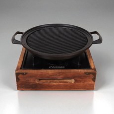 기니디샵 캠핑 미니화로 휴대용 미니 화로대 가정용, 중형