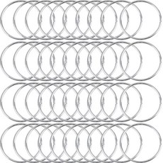 40피스 마크라메 후프 링 BetterJonny 15.2cm(6인치) 금속 공예 링 실버 드림 캐처 화환 홈 데코 DIY 및 벽걸이 공예용 230810, 40피스 마크라메 후프 링, BetterJonny 15