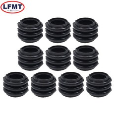 10/5 세트 브레이크 상부 하부 펌프 캘리퍼 쇼크 업소버 슬리브 더스트 커버 고무 디스크 방수 캡 (오토바이 스쿠터 자전거용), 10 Type A