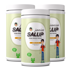 마른아이 살찌는보충제 성장기 어린이 단백질보충제 살업쥬니어 초코맛, 750g, 3개