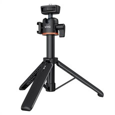 Vrig 확장 셀카 스틱 삼각대 1/4 자석 삼각대 마운트 MagSafe Iphone Android 용 휴대폰 삼각대 스탠드, 1) Normal Tripod, 한개옵션1