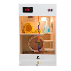 친칠라 케이지 아크릴 소형 동물 케이지 날다람쥐, 1개, 소형 단층