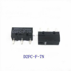 3/10Pcs 기존 D2FC 마이크로 스위치 D2FC-F-7N 10m20m (50M) 60MN D2F-01, D2FC-F-7N 10Pcs