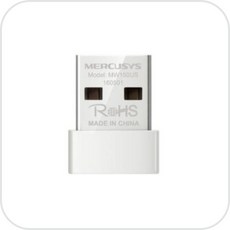 머큐시스 MW150US USB 랜카드 데스크탑 와이파이 무선 랜카드
