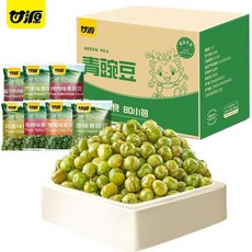 GANYUAN 청완두콩 7종맛 혼합, 80개, 12.5g