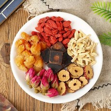 대추 생강차 장미 용안 구기자차 10g 40개 꽃차 5보차 JIKTEM 6C1703, 인삼생강대추차흑설탕 15gx20개, 15g, 20개입, 1개