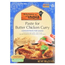 키친오브인디아 정통 인도 버터 치킨 카레 농축 소스 100g [made in india] butter chicken curry, 1개