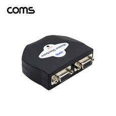 Coms C21VD/N 모니터 분배기 어댑터 포함 DC 5V / VGA / RGB / LC022-1, 1개, 단일