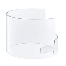 【石再亮】PE 926VS 變速研磨機專用防濺環，透明防護罩，有效阻擋飛濺物，保持工作環境清潔, 1個