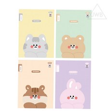 웍스알 초등 알림장 노트 예쁜노트, 랜덤 1권