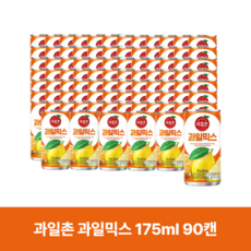 [해태] 해태 과일촌 과일믹스 드링크 175ml x 90캔, 90개