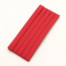 패션스타트 앙앙 코튼캔디 바이어스테이프 10mm 레드 1개입, 1개