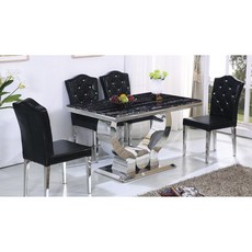 愛德華4.3尺原石餐桌, 1個