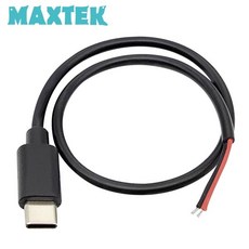 USB C타입 제작용 케이블 2선 Type-C Male DIY PD 전원 플러그 숫 컨넥터, MT666 숫 컨넥터