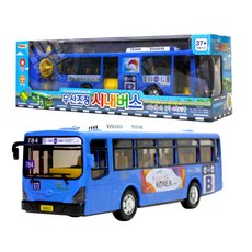 토키즈 무선조정시내버스 리모컨조종 RC카 자동차장난감, 블루, 1개