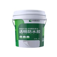 高透明強效級防水修補膠, 1個, 5kg, 透明修補膠
