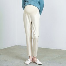 [파격할인] 예비엄마를 위한 데일리 임부복 피셔프라이스 임부복 슬렉스 아이보리