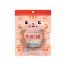캣츠모리 고양이 껌 간식 와이어츄 실꼬리돔&연어맛, 15g, 1개