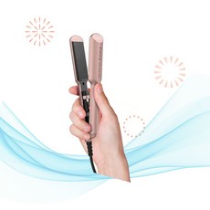 FARERY 파레리 판 고데기 세라믹 미니 헤어 스트레이트너 1.5인치 와이드 플레이트 FU