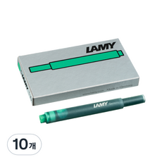 LAMY 만년필용 잉크 카트리지, 그린, 10개