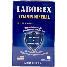 LABOREX 新健寶維他軟膠囊 綜合維生素 60粒 Soft Capsule, 1個, 60顆