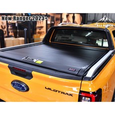 黑四驅 ALL BLACK - NEW RANGER T9 2023 捲簾，耐磨材質保護貨物，操作簡便安裝簡易, 1個, 手動C款 2023+ 適用於原廠龍門架
